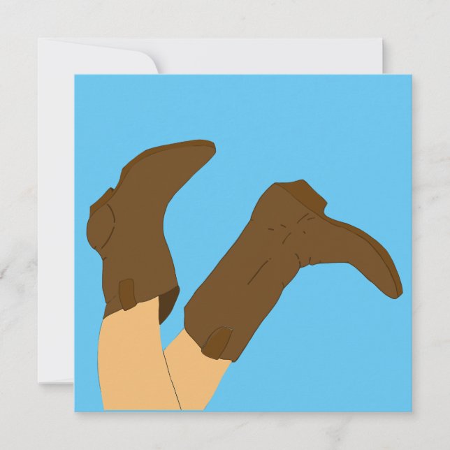 Cowboy Boots Yee-Haw (Anverso)