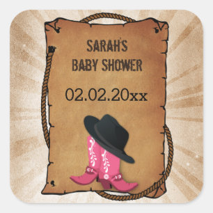 cowboy botas tema occidental pegatinas personaliza