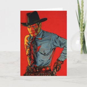 ¡Cowboy de cumpleaños! Tarjeta