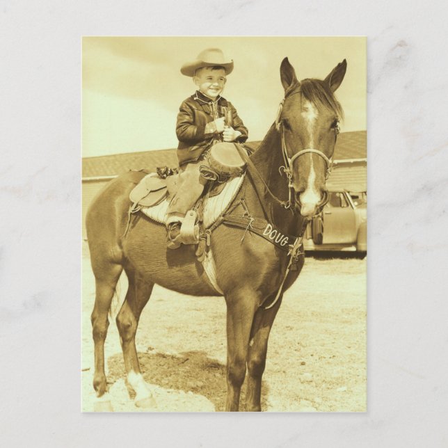 COWBOY DOUG POSTCARD / INVITACIÓN (Anverso)
