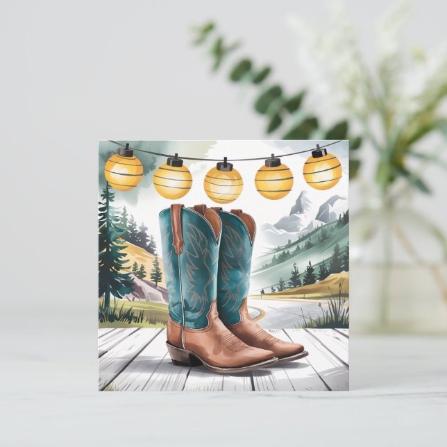 Cowboy occidental Cowboy occidental boots (Anverso de pie)