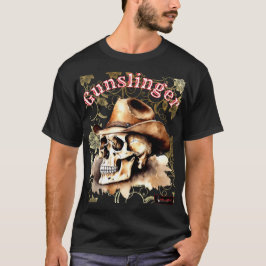 Cowboy Skull | Occidente | Vaquero | Camiseta