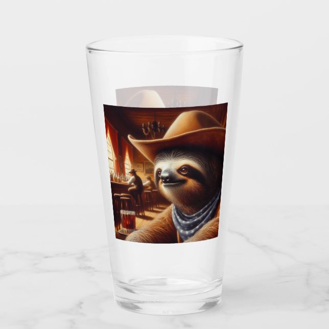 Cowboy Sloth en Saloon (Anverso)