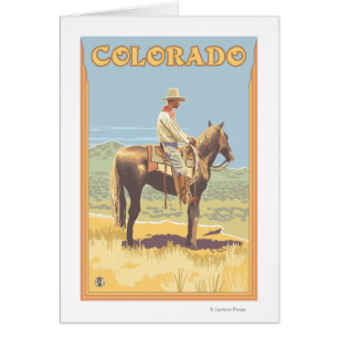 Cowboy (vista lateral) Colorado