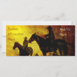 Cowboys en el marcador del calendario Horseback 20