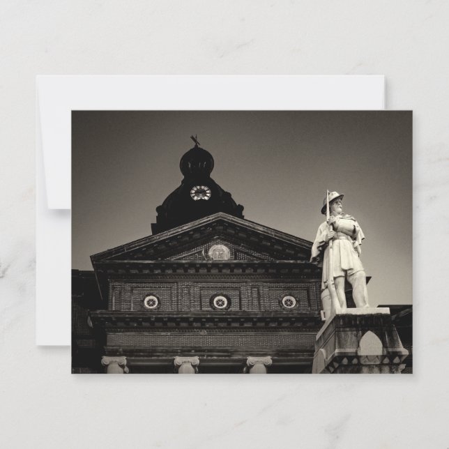 COWETA COUNTY COURTHOUSE Invitación (Anverso)