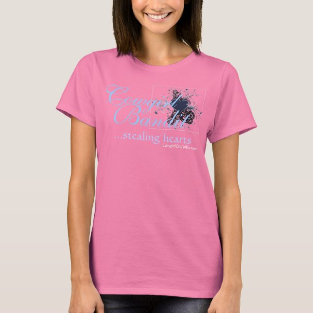 Cowgirl Bandit Camo Camiseta (Anverso)