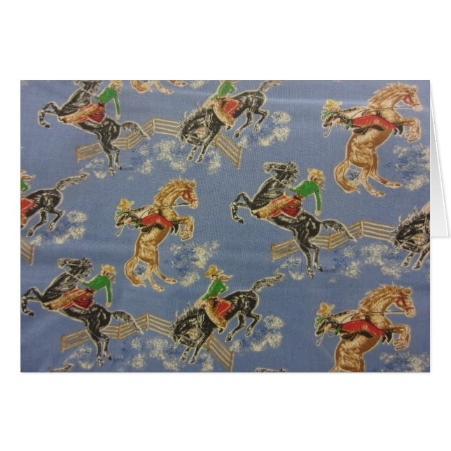 Cowgirl Bronc Rider (Anverso (Horizontal))