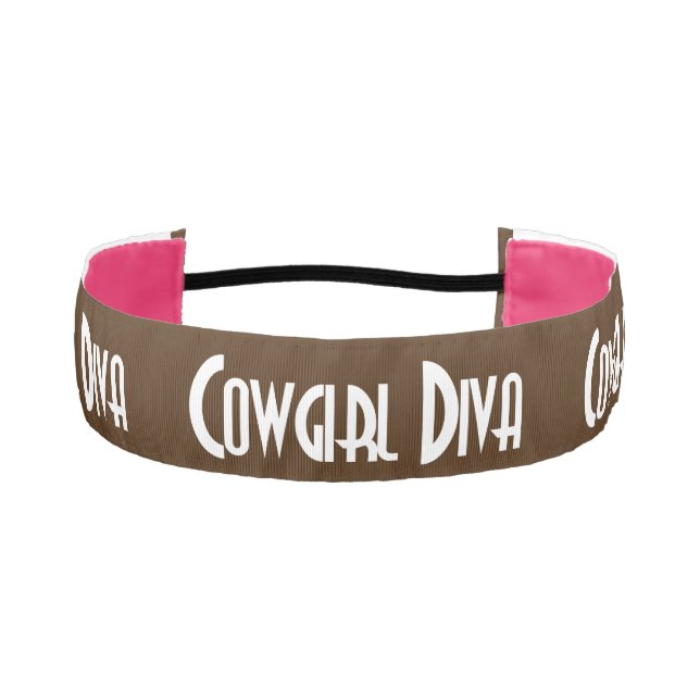 "Cowgirl Diva" Banda de pelo (Anverso)