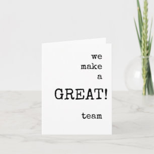Coworker, Equipo, Tarjeta de Apreciación