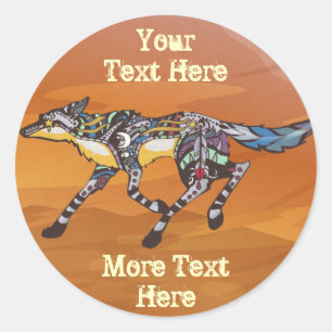 Coyote a los Pegatinas tramposos