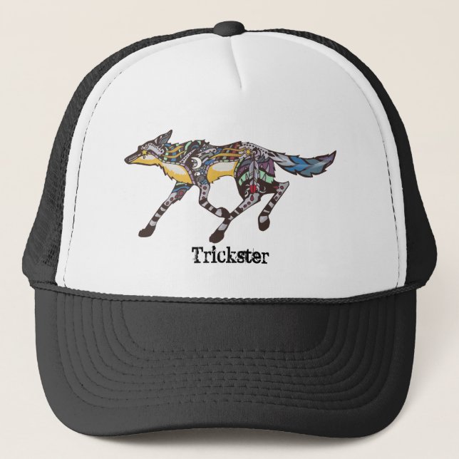 Coyote el gorra del Trickster (Anverso)