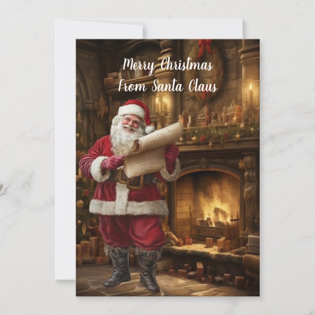 Cozi Chimenea Árbol De Navidad De Santa Claus 8 (Anverso)