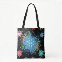 CozmicNinjaStar sobre una bolsa de algodón