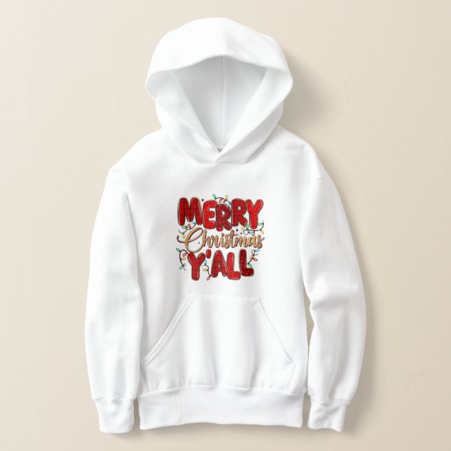 Cozy Christmas Sweatshirt with Santa Claus Design (Distribución )