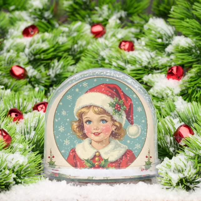 Cozy Christmas Victorian Cute Girl (Navidad)