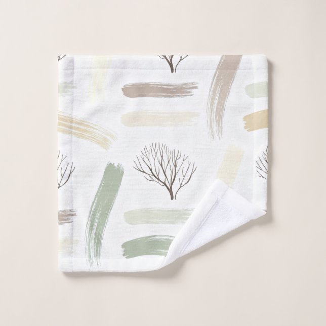 Cozy  Minimal Winter Aesthetic Pattern   (Toallita)