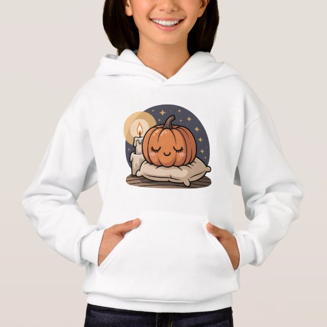 Cozy Pumpkin Dream Kids Tee (Anverso)