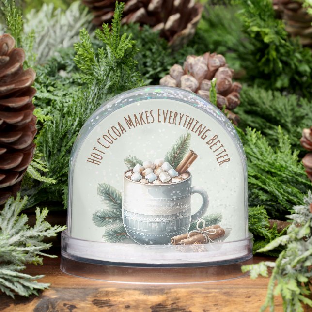 Cozy Winter Cocoa Marshmallow Scene (Invierno)