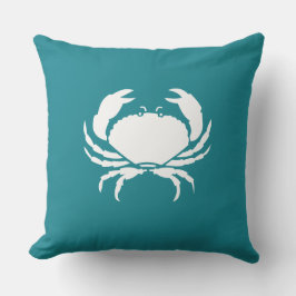 CRAB al aire libre / almohada azul marino verde az