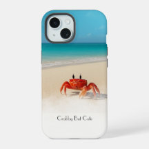 Crabby Pero Cute — Funda duro para iPhone 15