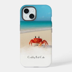 Crabby Pero Cute — Funda duro para iPhone 15
