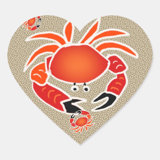 CRABS - pegatinas coordinan la línea CHOWABUNGA (Anverso)