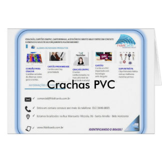 Cracha em PVC