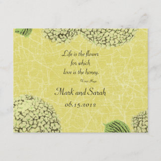 Crackers de época Hydrangeas RSVP
