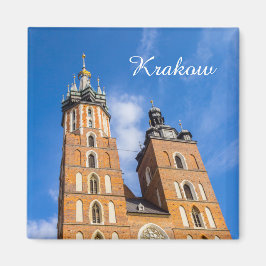 Cracovia, Iglesia de St Marys, Polonia, imán