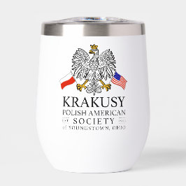 Cracovia Sociedad Polaca Estadounidense Tumbler de