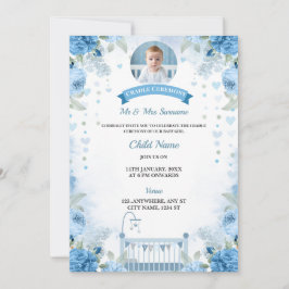 Cradle Ceremony Invitación a niño, Día de Nomencla
