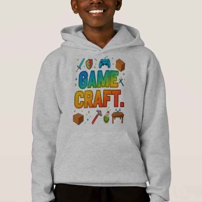 Craft Retro Gamer Hoodie (Anverso)
