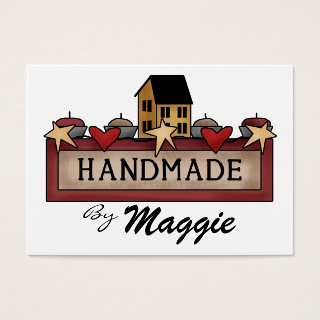 Crafter / Designer / Tarjeta de regalo / Etiqueta  (Frente)