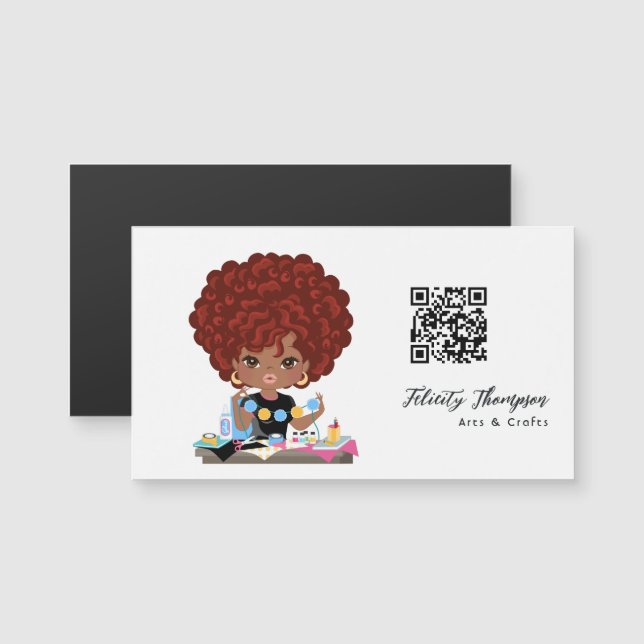 Crafting Queen QR Code (Anverso/Reverso)