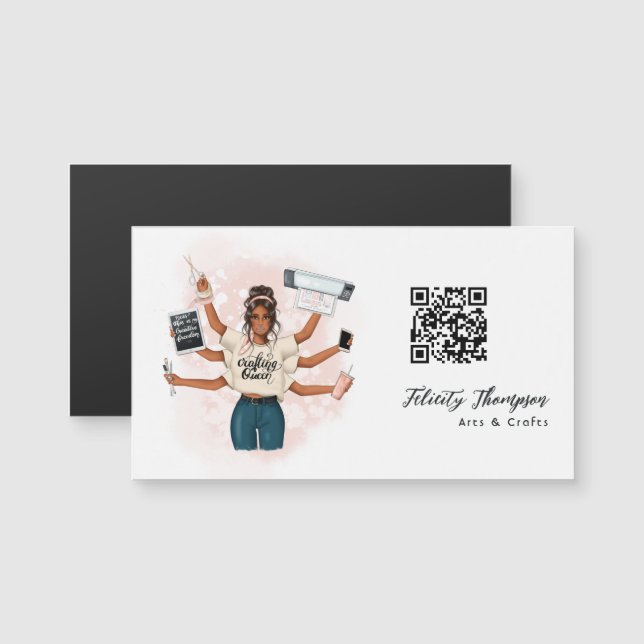 Crafting Queen QR Code (Anverso/Reverso)