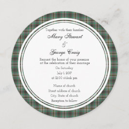 Craig Invitación a la Ronda Boda Escocesa