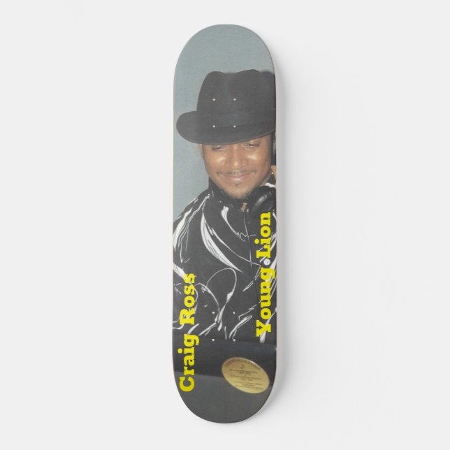 CRAIG ROSS YOUNGE LION SKATEBOARD (Anverso)