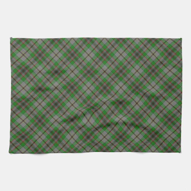 Craig Scottish Clan Tartan Kitchen Toalla (Horizontal)