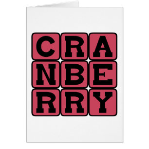 Cranberry, Fruta