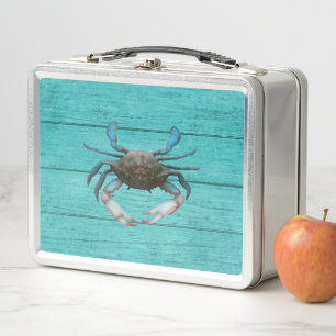 Cráneo azul Turquesa Metalizado Lunbox