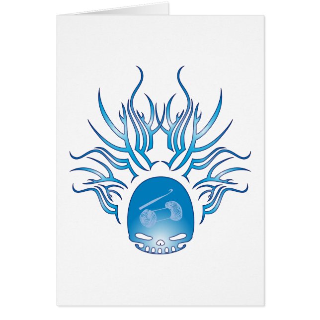 Cráneo Crocheting (Frente)