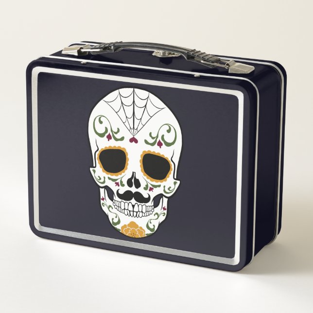 Cráneo de azúcar de personalizable (Reverso)