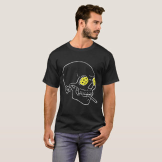 Cráneo de baloncesto para camisetas oscuras