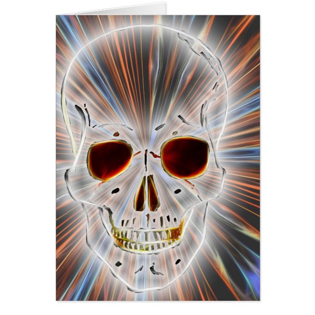 Cráneo de moda gótico (Frente)