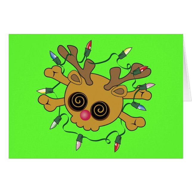 Cráneo de renos (Anverso (Horizontal))