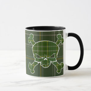 Cráneo del tartán de Currie ninguna taza de la