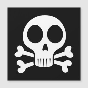 cráneo espeluznante sobre un fondo negro