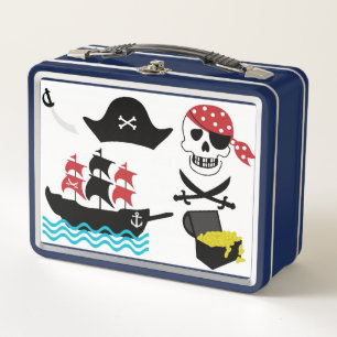 Cráneo fresco del pirata