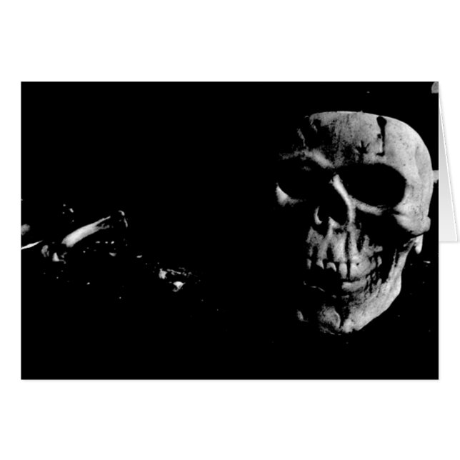 Cráneo oscuro (Anverso (Horizontal))